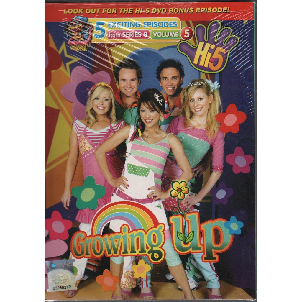 English Education DVD Hi-5 Season 8 Volume 5: Growing Up (5 Episodes ...