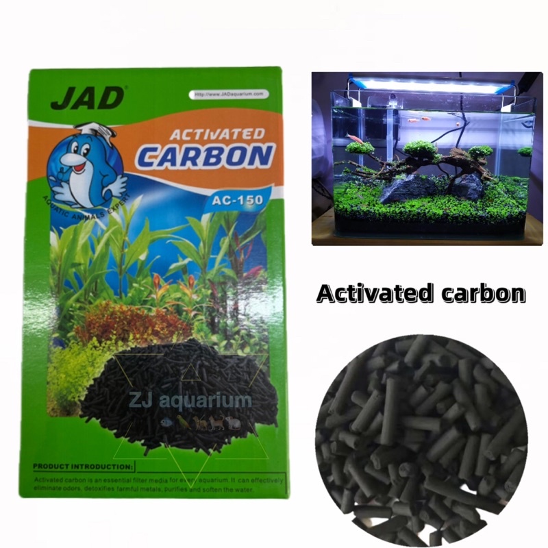 （Ready Stock ）JAD Activated Carbon AC150 filter aquarium Shopee Malaysia
