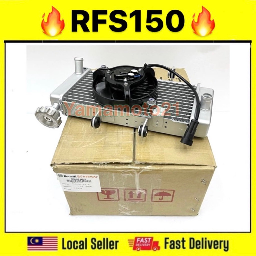 ORIGINAL BENELLI RFS 150 150i RFS150 RFS150i COOLANT TANKI RADIATOR ...
