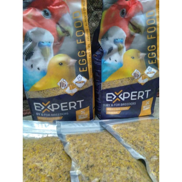 Picture of SUPPLEMENT FOOD /Eggfood brand expert for budgie repack 100gram ...