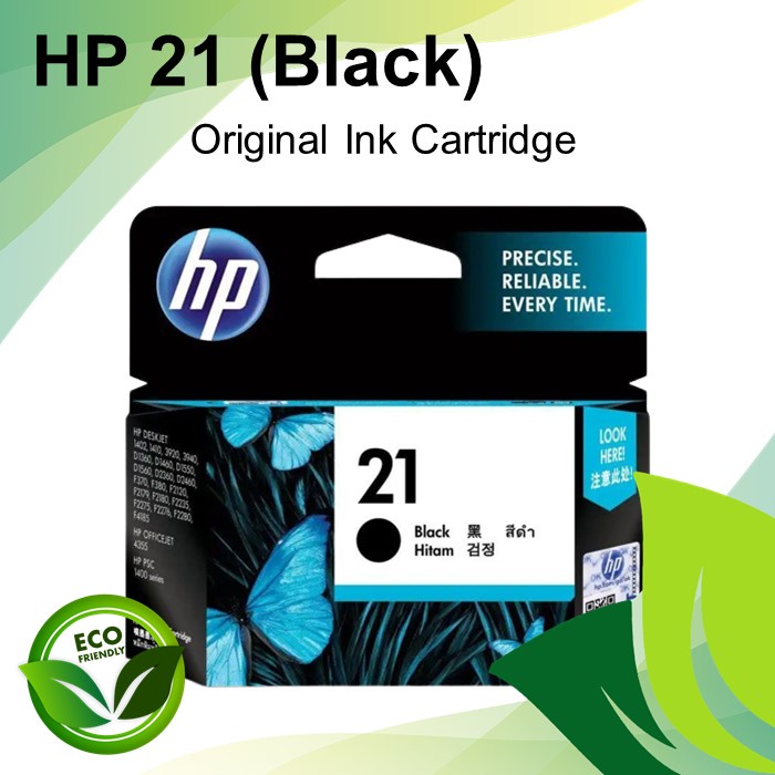 Hp 21 22 Black Tri Color Combo Original Ink Cartridge Shopee Malaysia