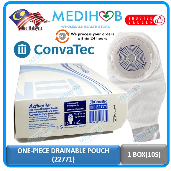 Convatec Active Life / ActiveLife 1964mm One Piece Drainable Pouch