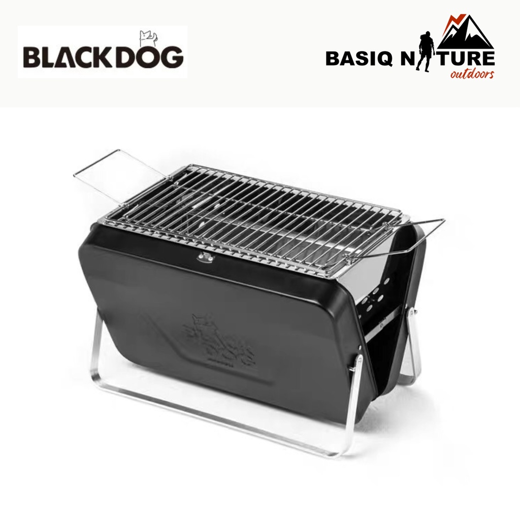 BasiqNature Blackdog Portable Grill Barbecue Foldable BBQ Pit