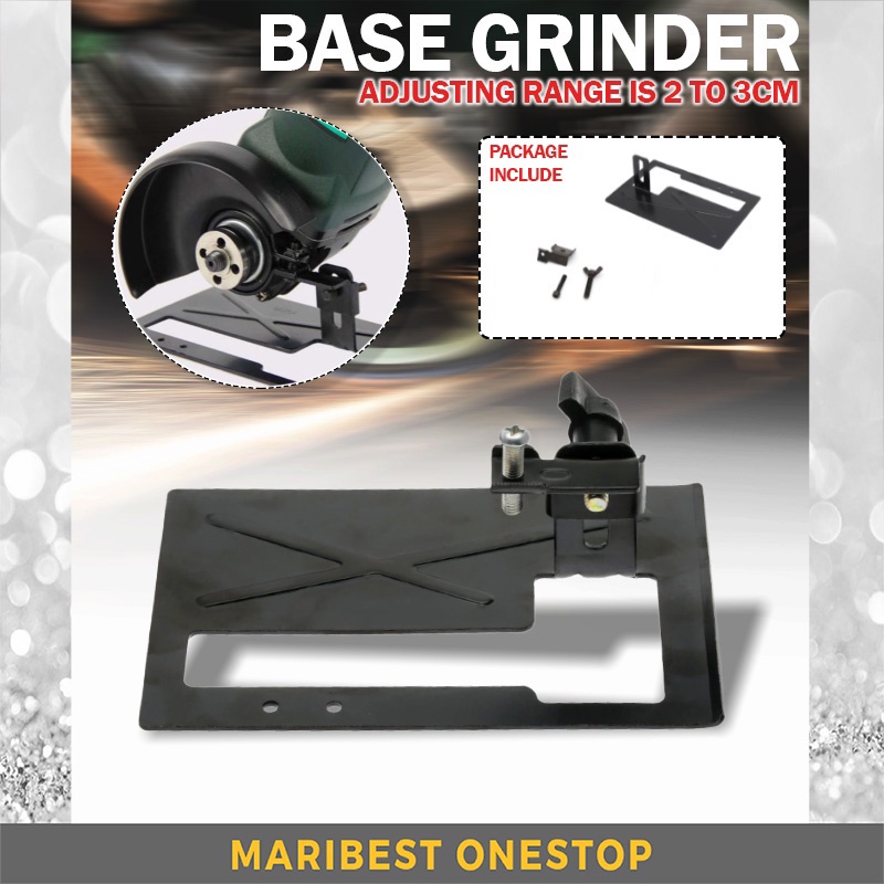 GRINDING BASE ONLY UNIVERSAL ANGLE GRINDER CUTTING STAND Tapak Grenda ...