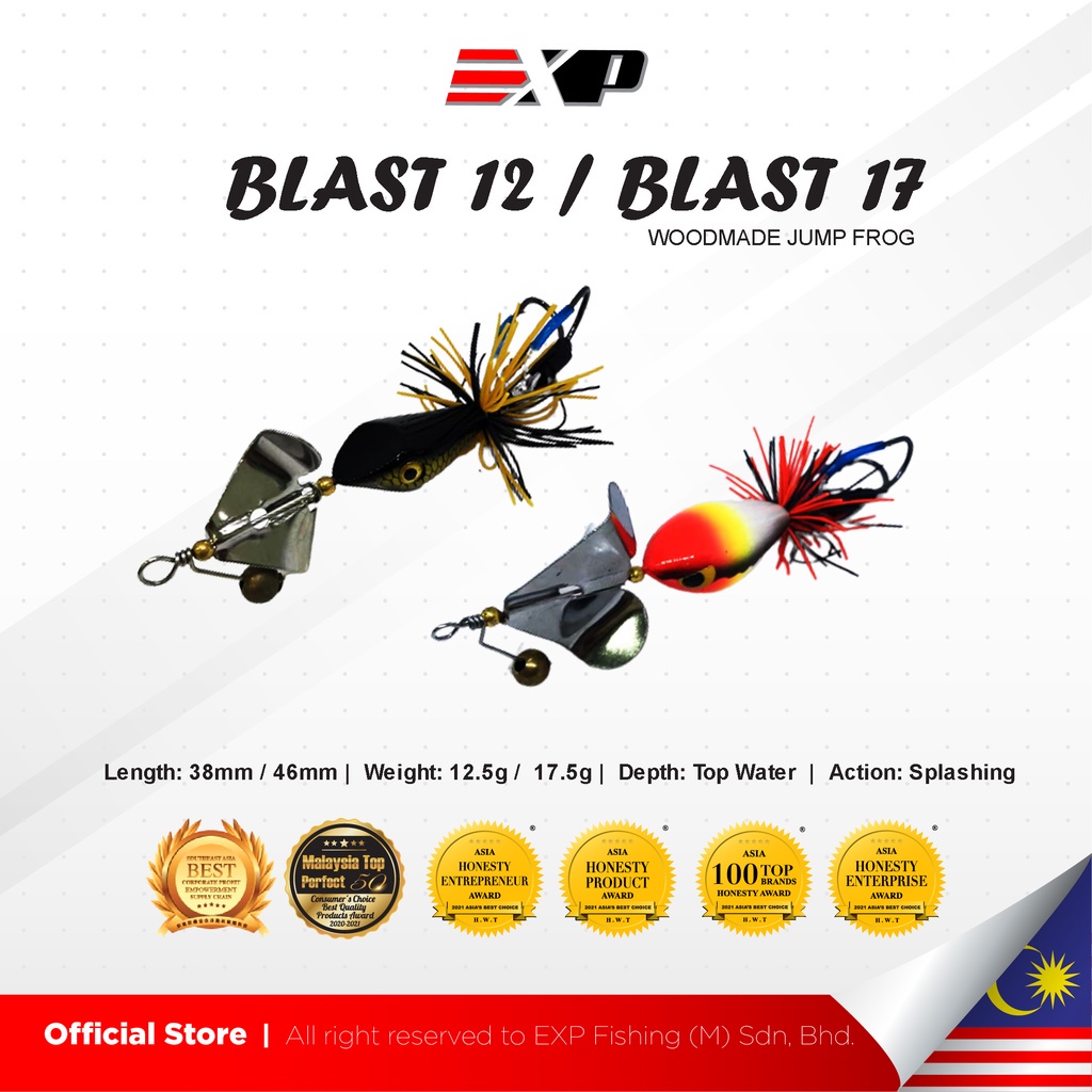 EXP BLAST 12 SLASH BAIT 38mm 12g | Shopee Malaysia
