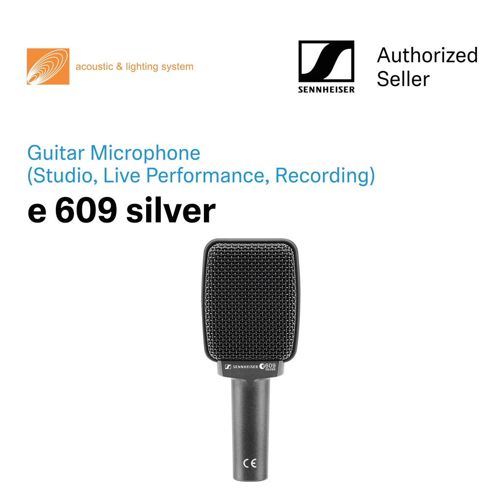 Sennheiser Guitar Microphone E 609 Silver | Shopee Malaysia