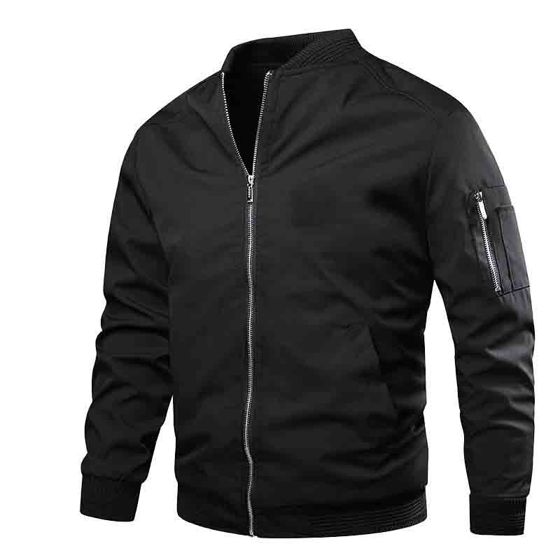 Men‘s Jackets Motorcycle Jacket Reflective Rider Slim Fit Bomber Jacket ...