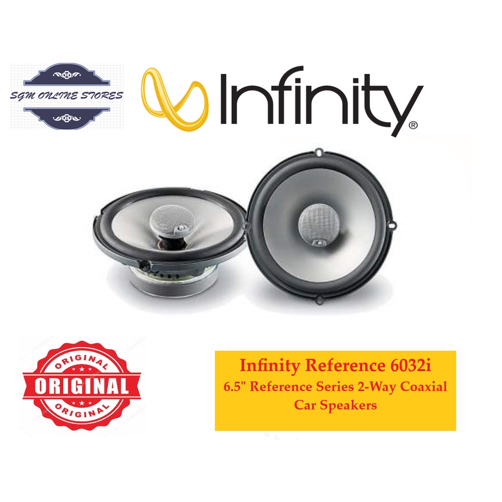 Infinity Reference 6032i - 6.5inch Reference Series 2-Way Coaxial Car ...