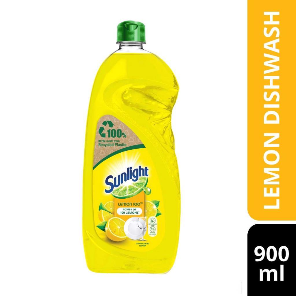 Sunlight Lemon 100 Dishwashing Liquid 800ML | Shopee Malaysia