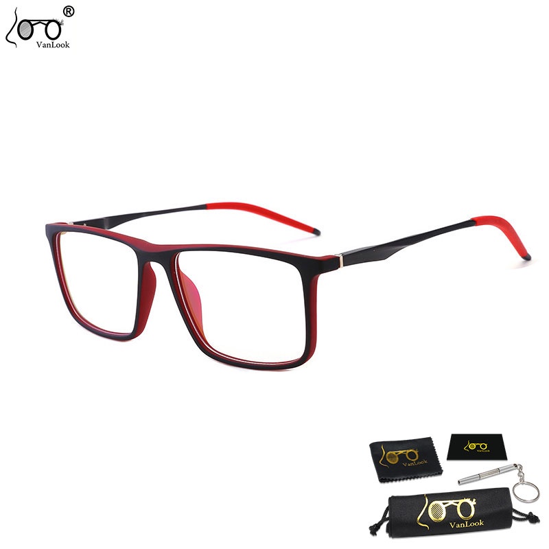 Anti Blue Ray Cermin Mata Silau Tr90 Glasses Aluminum Magnesium Alloy