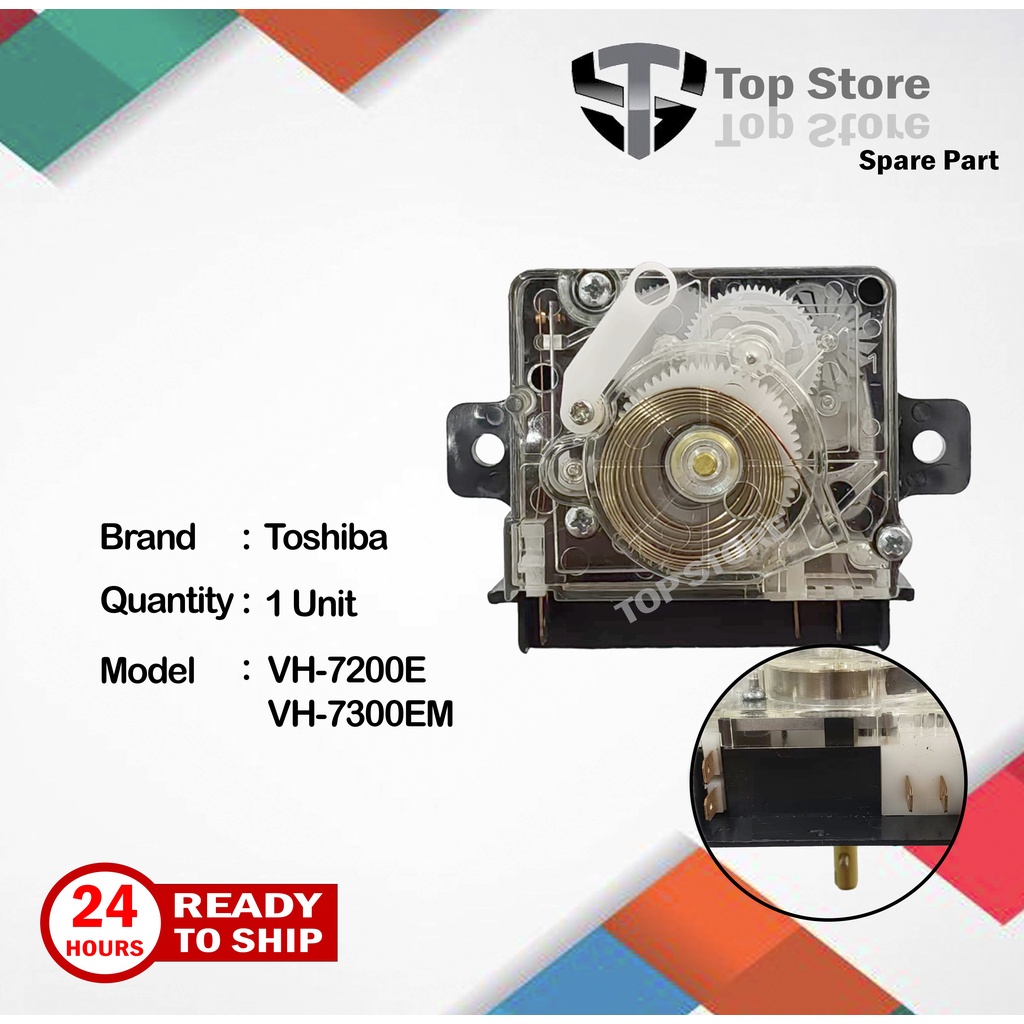 Toshiba Semi Auto Washing Machine Timer VH7200E VH7300EM Shopee