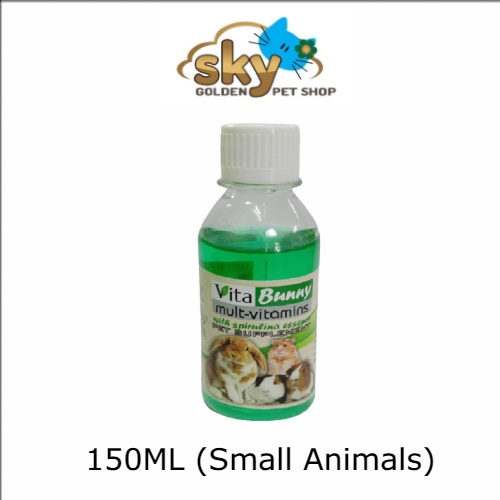 Vita Bunny Multi Vitamin with Spirulina Essence (For Rabbit, Hamster ...
