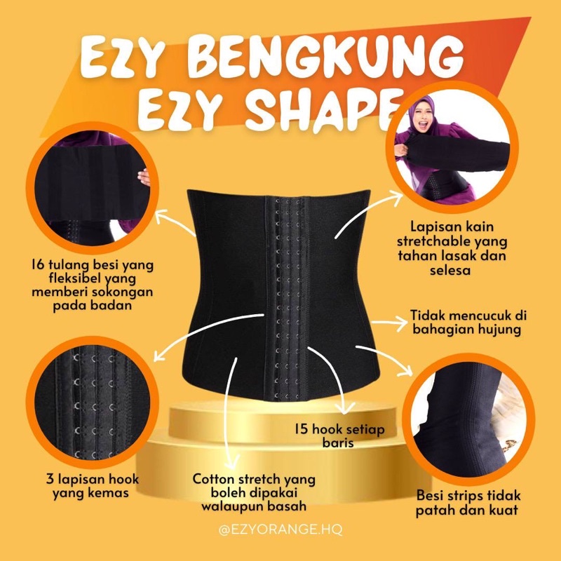Ezy orange Bengkung ️‍🔥Free postage🔥Free Shaker🔥 | Shopee Malaysia