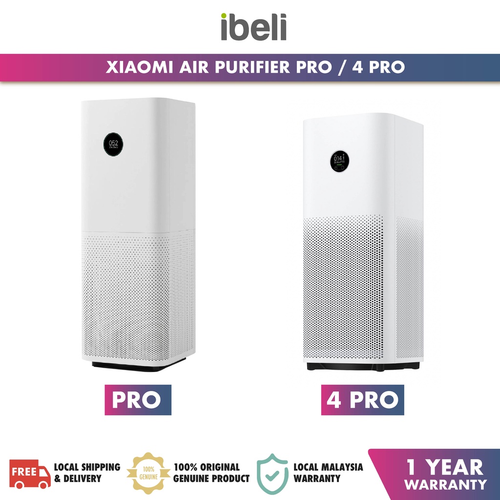 Xiaomi Air Purifier Pro With Oled Display 500M3/H 60M3 Mi Smart Home