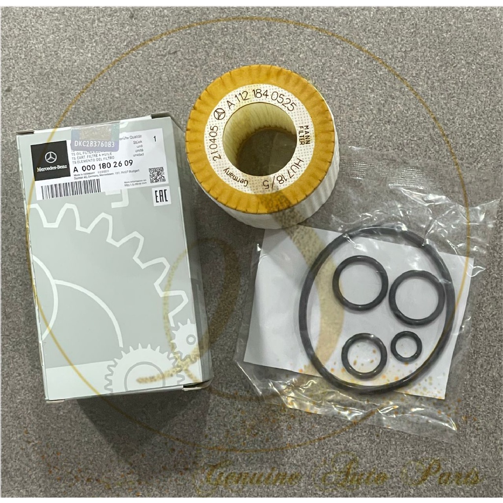 MERCEDES OIL FILTER W210 W211 E240 E280 V6 V8 W203 M112 M113 M272 A 000 180 2609 A 000 180 26 09
