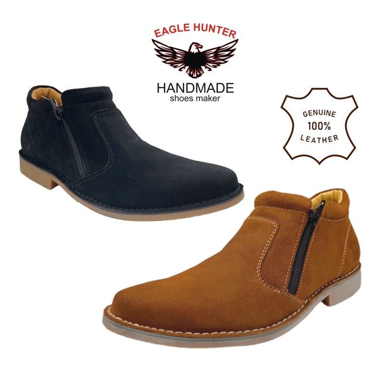 Hunter suede ankle on sale boots