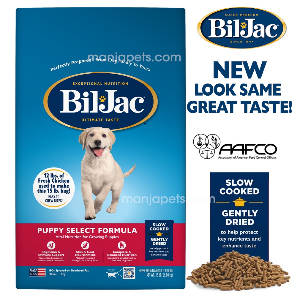 Bil jac puppy store food