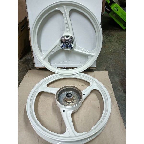 YAMAHA LC135/SRL110/SRL115/FI SPROT RIM 3 BATANG ENKEI SIAP BEARING ...