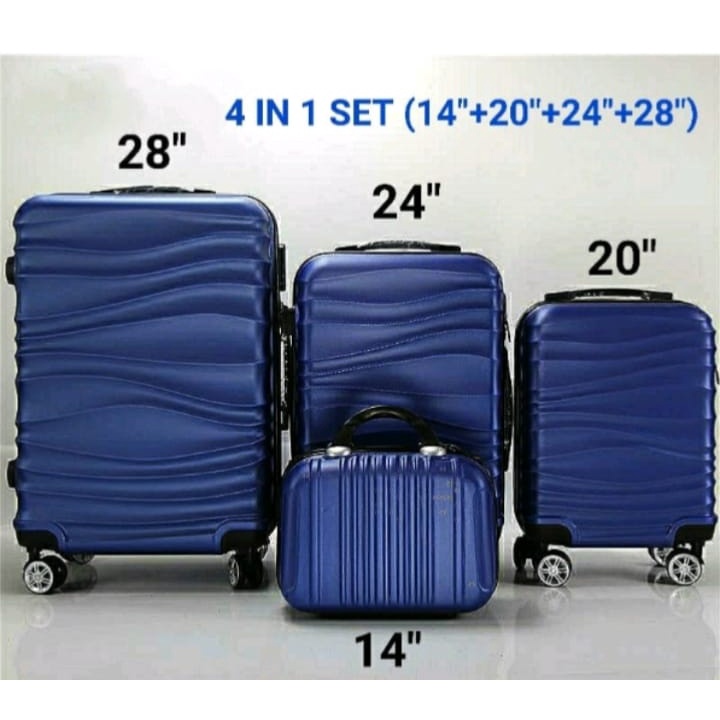 Beg bagasi 14 20 24 28 Top travel luggage bag suitcase beg roda bagasi Shopee Malaysia