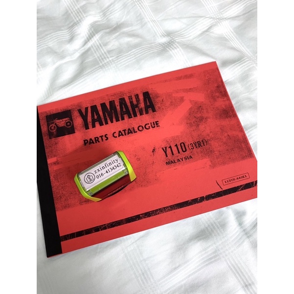 Yamaha Y110 [ 3YR ] Parts Catalogue / Buku Part Katalog YSS / SS110