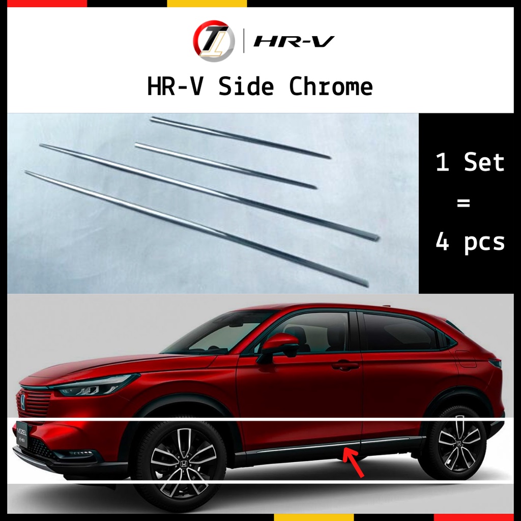 HRV RS 2022 Side Chrome Honda HRV bodykit Shopee Malaysia