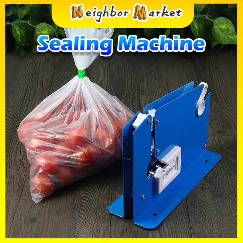 K8 Metal Bag Neck Sealer Tape Dispenser Supermarket Store Bag Packaging ...