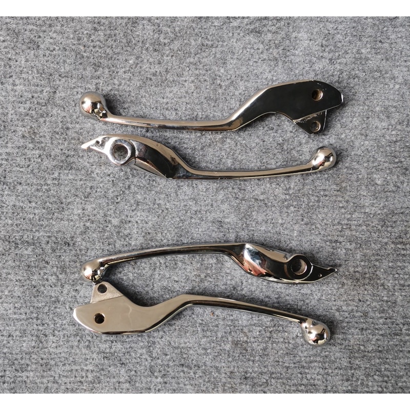 HONDA RS150 BRAKE & CLUTCH LEVER SET ( CHROME ) Shopee Malaysia