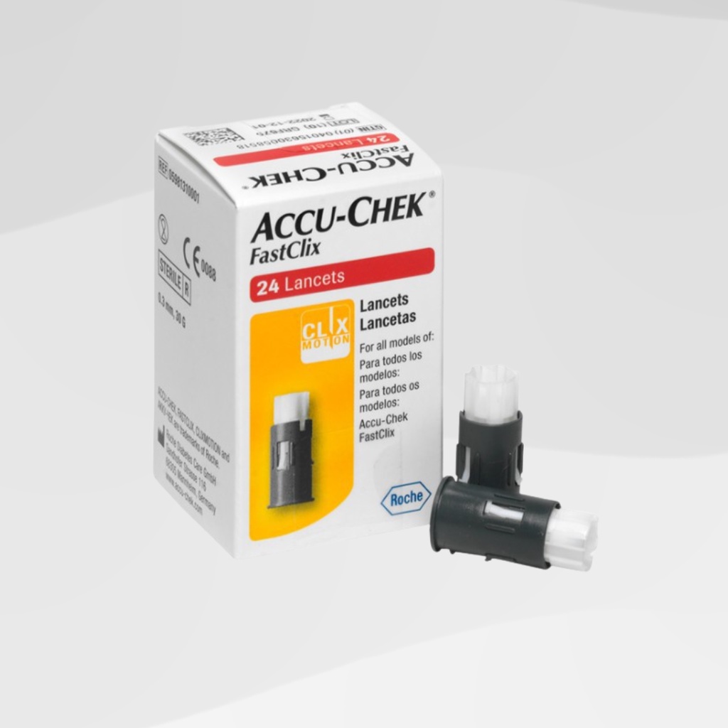 AccuChek FastClix 24 Lancets (4 drums) (exp 01/2025) Shopee Malaysia