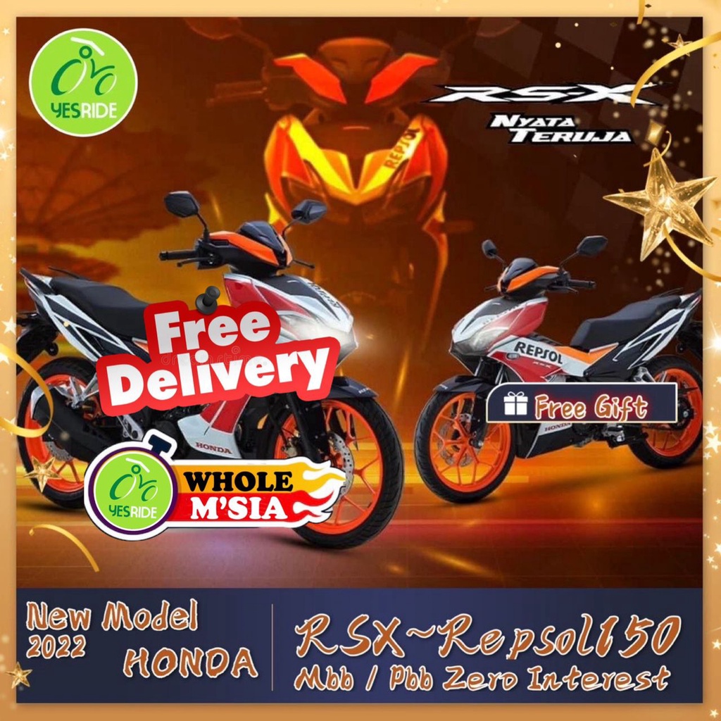 HONDA RSX 150 Repsol Interchanged Model | Shopee Malaysia
