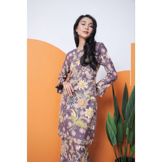 KURUNG RUFFLE ( BATIK COTTON) | Shopee Malaysia
