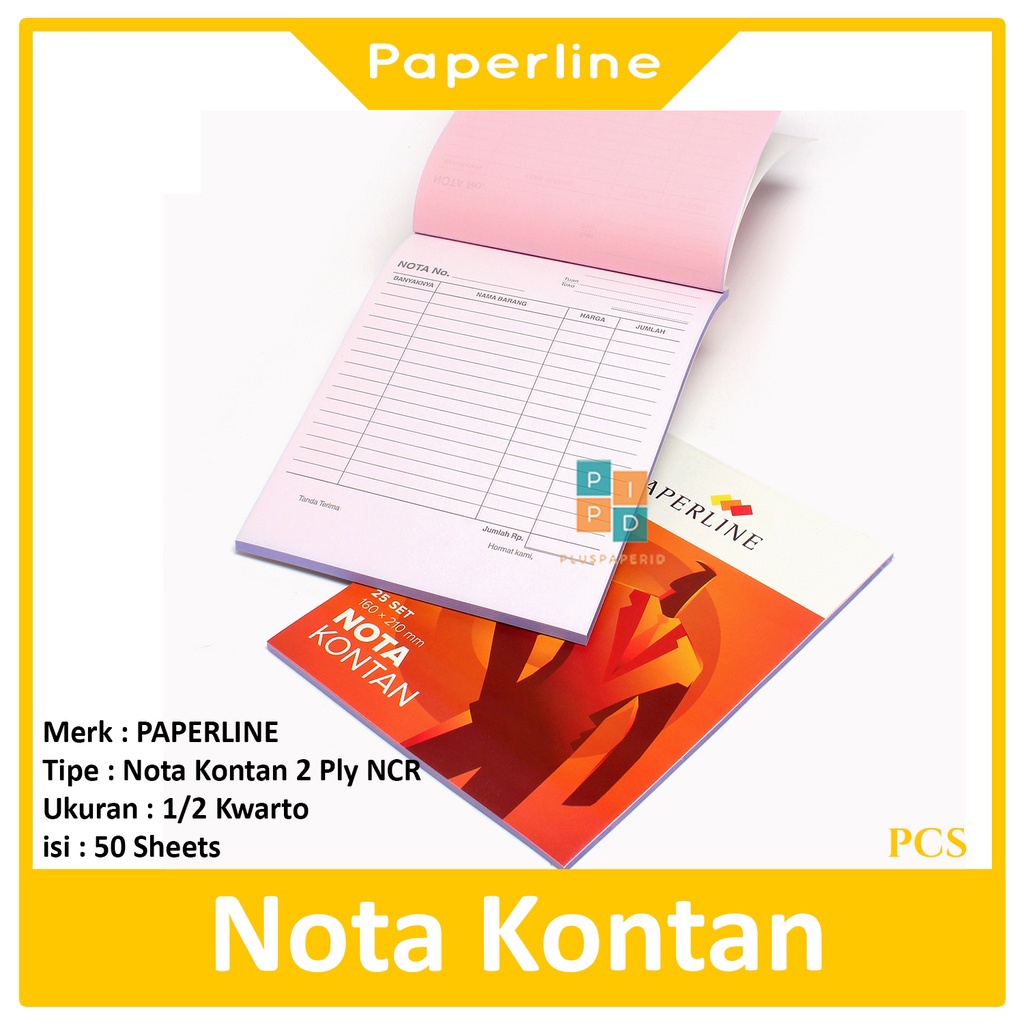 Paperline - Small 2ply Kontan Note Book - Pcs | Shopee Malaysia