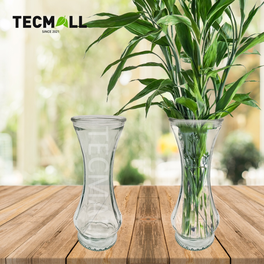Premium Luxury Crystal Glass Vase Dry Vase / Pasu Kaca Bunga Rose  玫瑰花多形透明玻璃花瓶