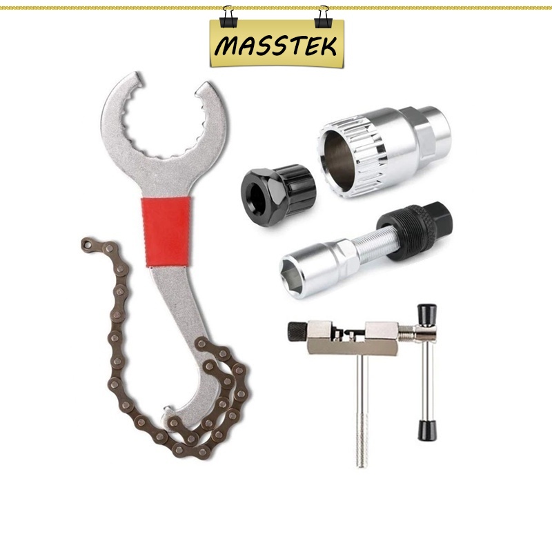 MASSTEK Johor 6 in One Tool Chain Bottom Bracket Wrench Set Bike Accessories Cycling Bike