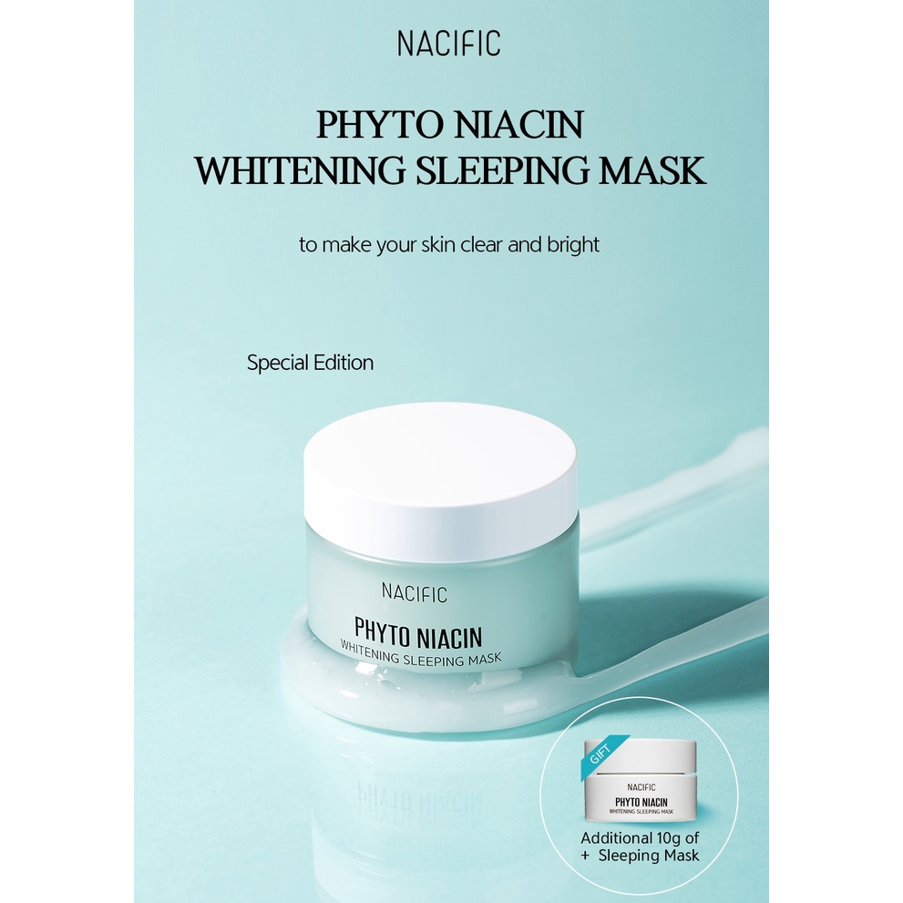** READY STOCK!! ** NACIFIC Phyto Niacin Whitening Sleeping Mask 50g