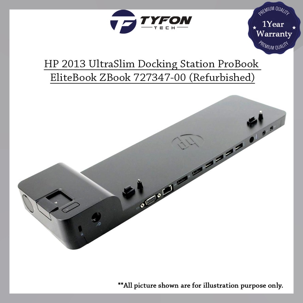HP 2013 UltraSlim Docking Station ProBook EliteBook ZBook 72734700