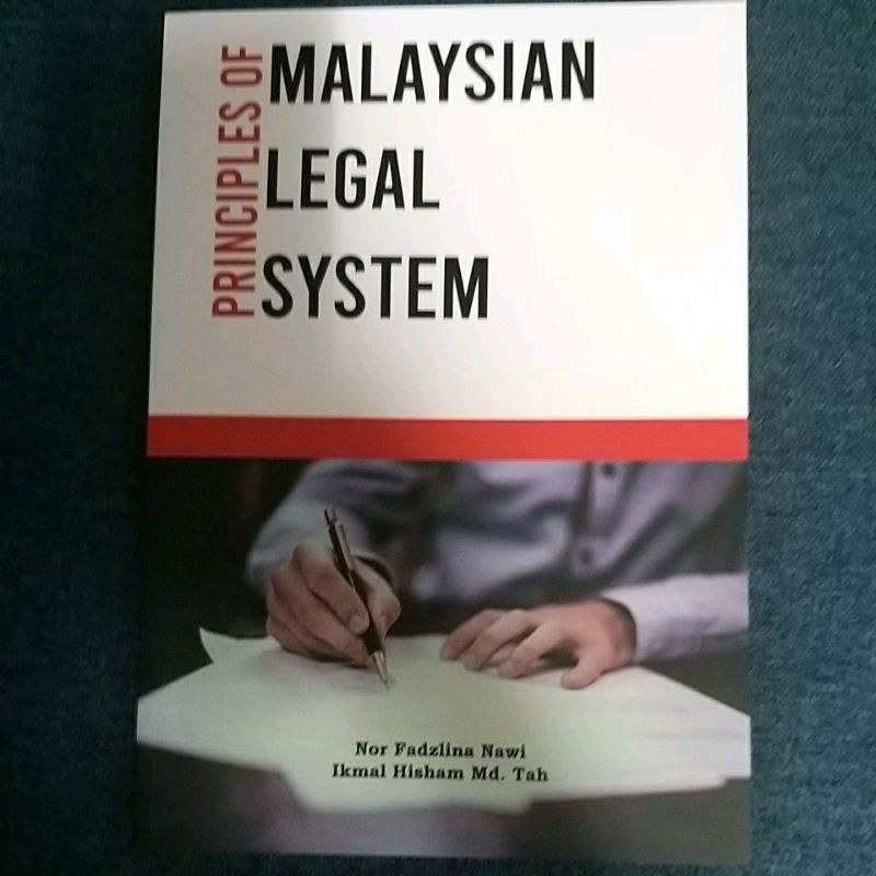 Principles Of Malaysian Legal System I General Princples Of Malaysian ...