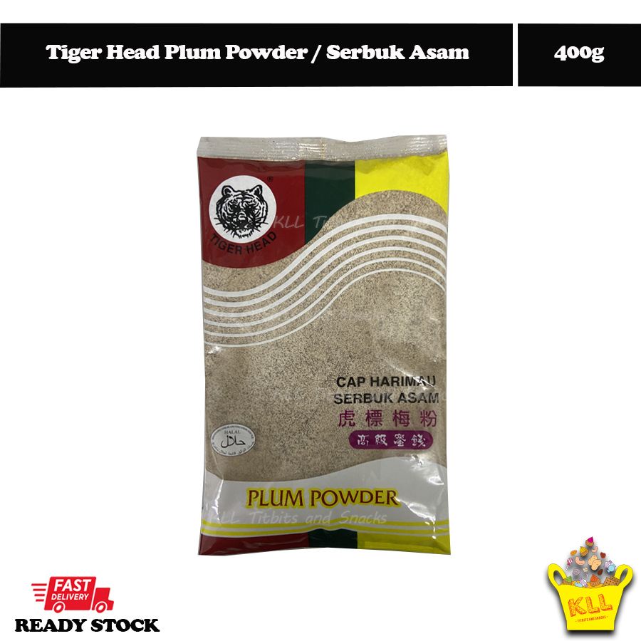 Tiger Head Plum Powder Serbuk Buah Asam 400g Shopee Malaysia