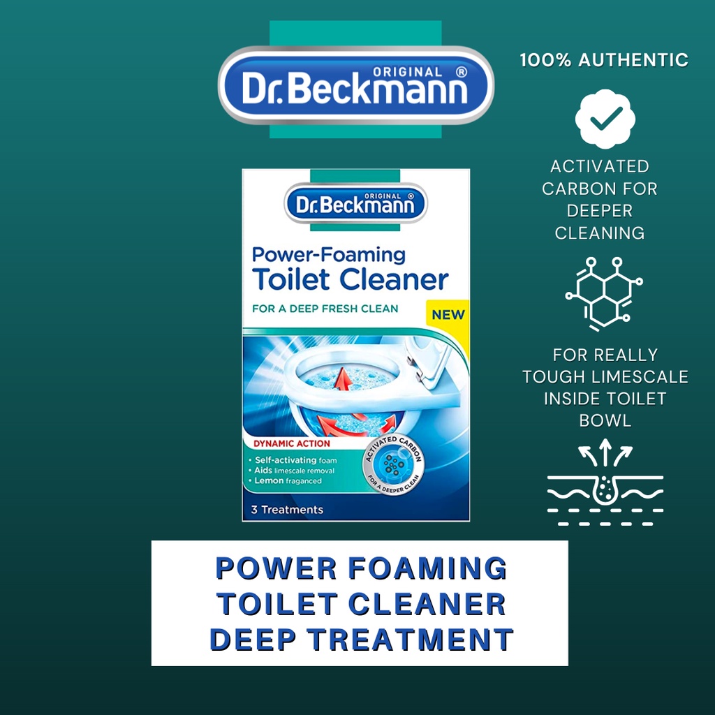 [NEW] Dr Beckmann Power Foaming Toilet Deep Treatment Shopee Malaysia