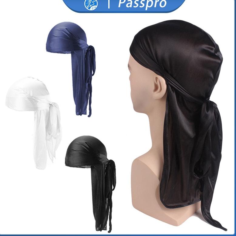 Durag Head / Durag Bandana Long Tail Hip Hop DuRag Hat Breathable