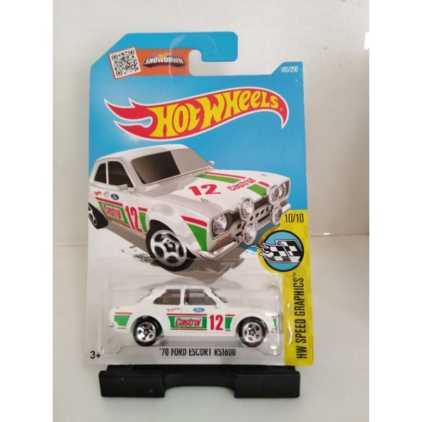 Hot Wheels '70 Ford Escort Rs1600 - Castrol 