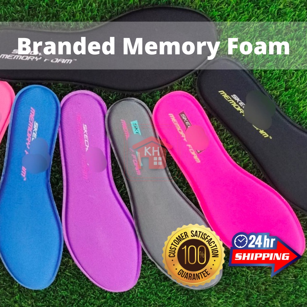 [READY STOCK] Branded memory foam insole (Malaysia 🇲🇾) Shopee Malaysia