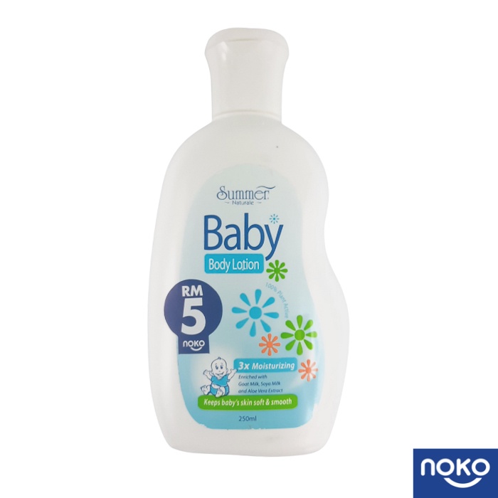 Baby body lotion for hot sale summer