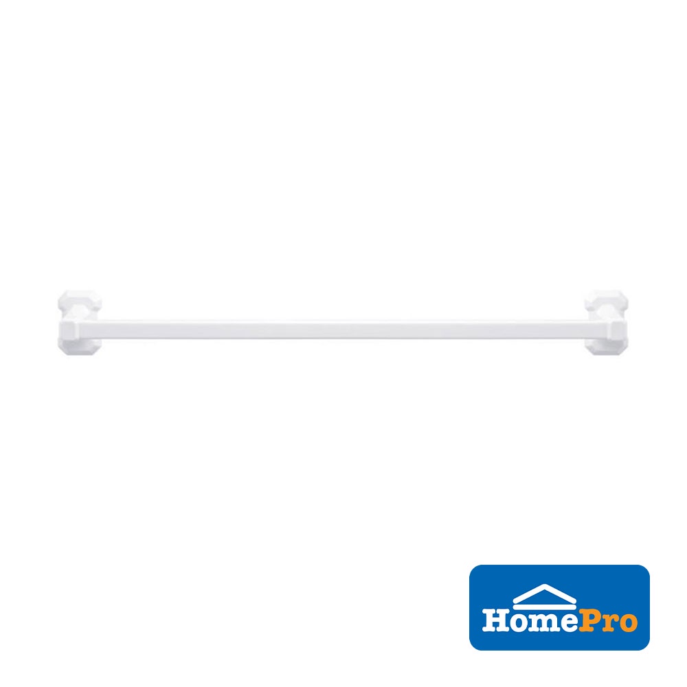 HomePro BATH TIME Plastic Towel Bar 1427BT W74xD13.5xH8.5 Cm White