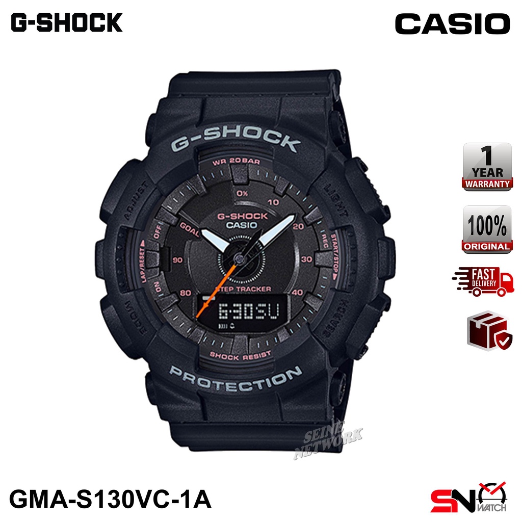Shock Gma S130 G Shock Count Steps G-SHOCK GMA-S130 Specifications - Main Image