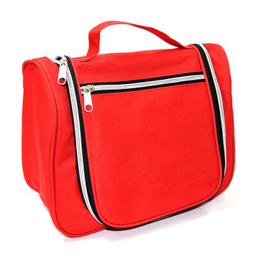 [BUY 1 FREE 1] Unisex Hanging Travel Toiletries Bag (Red) ~~ Bathroom ...