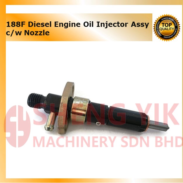 Shengyik 186F 188F 192f Diesel Engine Oil Injector Assy with Nozzle