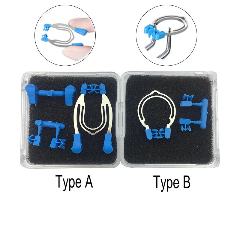 1 Set Dental Sectional Contoured Metal Spring Clip Teeth Replacement ...