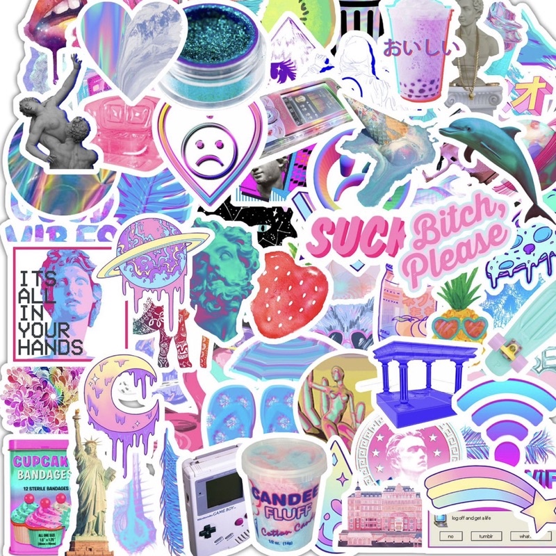 Transparent Hologram Texture Sticker Cool Pattern Very Beautiful ...