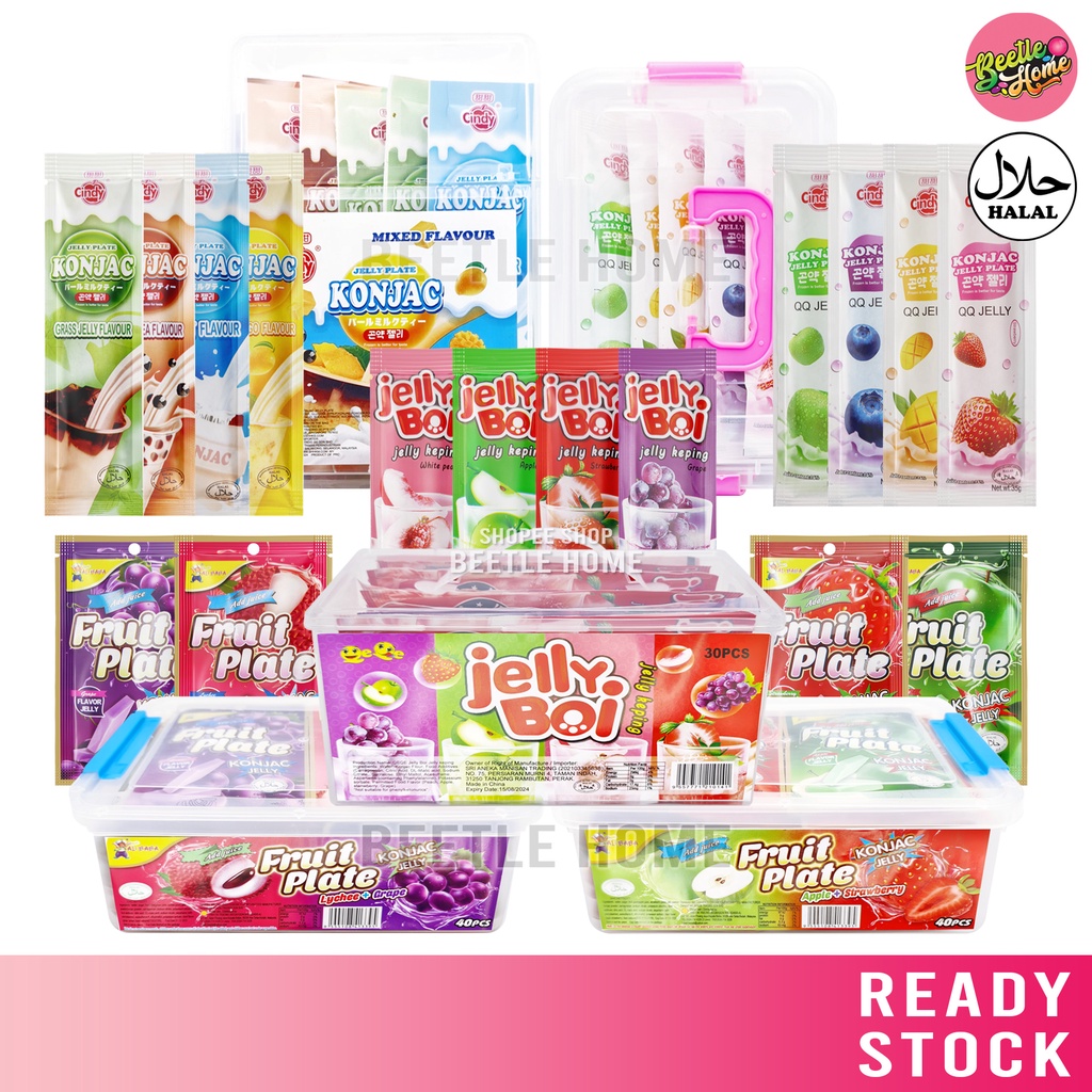 Cindy Konjac Jelly Plate QQ Jelly Fruit Plate Qeqe Konjac Jelly Boi