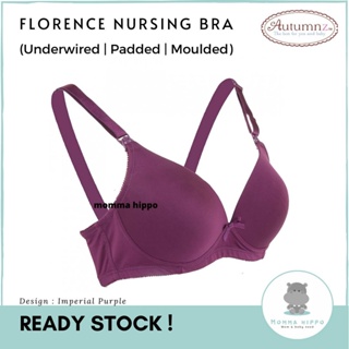 Autumnz - Wired & Padded FLORENCE Plain T-Shirt Nursing Bra